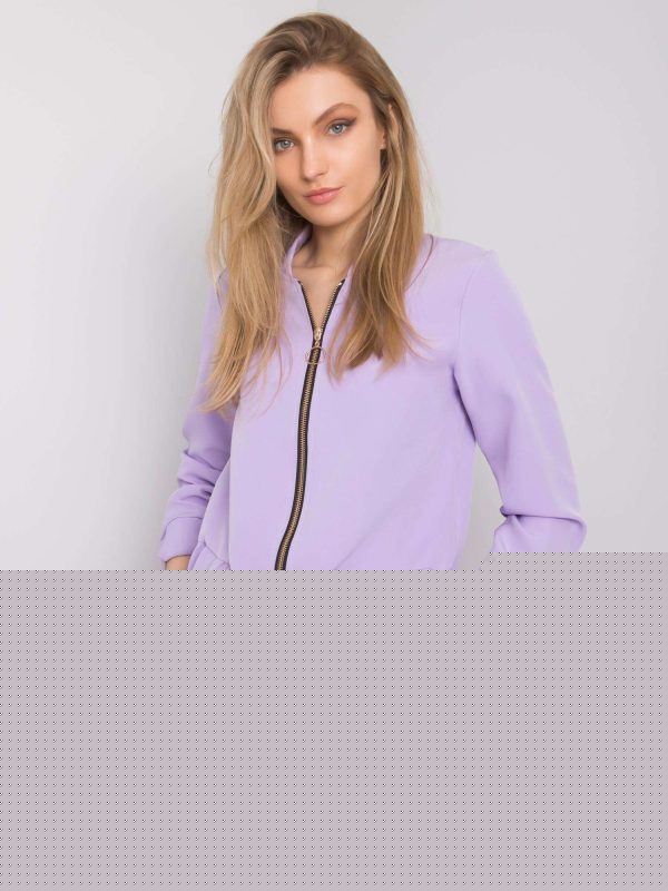 Fioletowa bluza bomberka Ruby