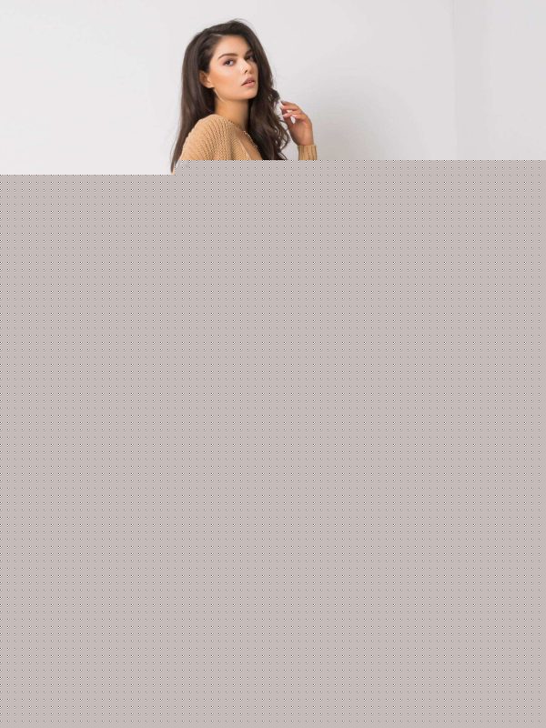 Camelowy kardigan Flossie OCH BELLA