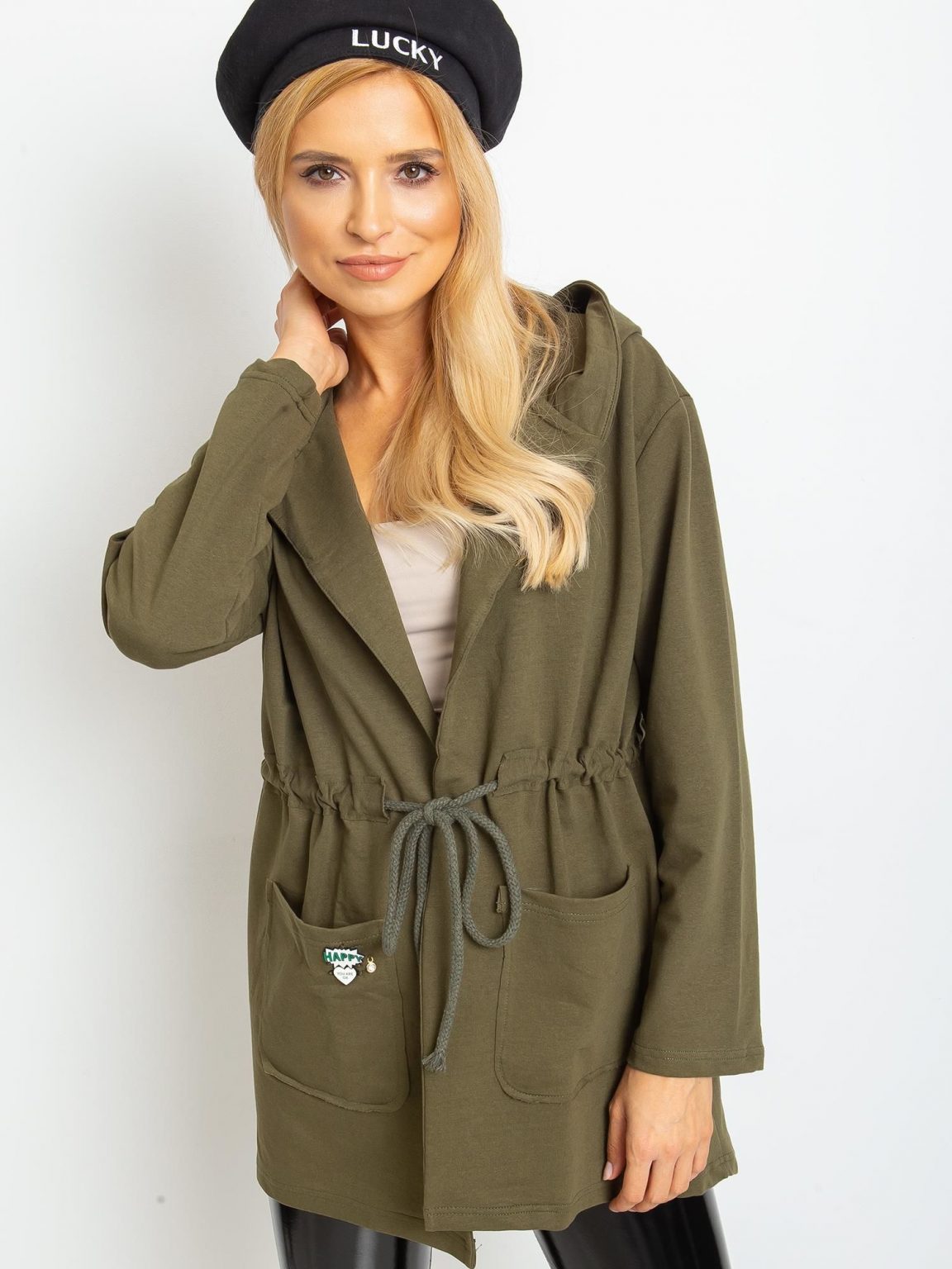 Khaki narzutka Joy