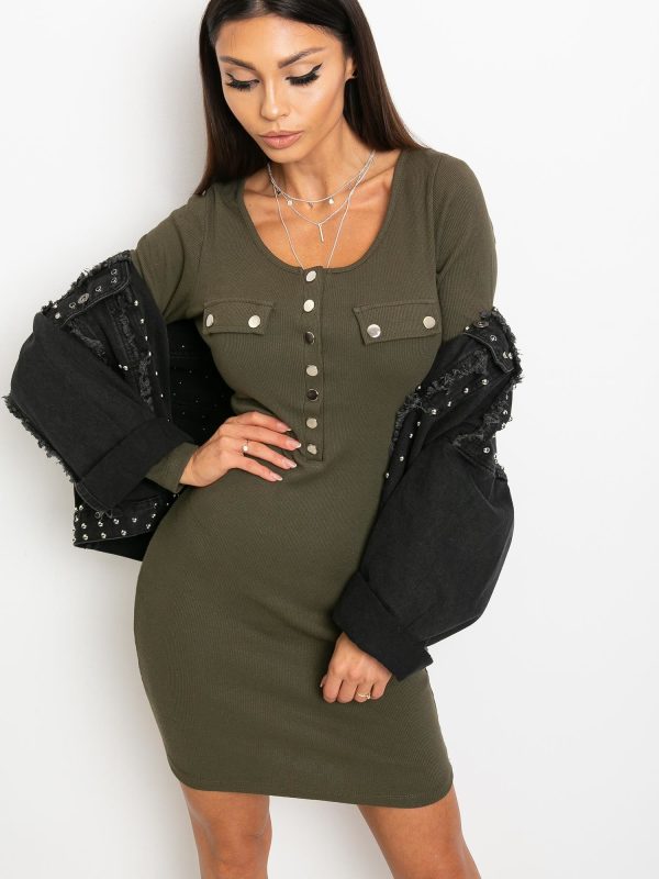 Khaki sukienka Juliet