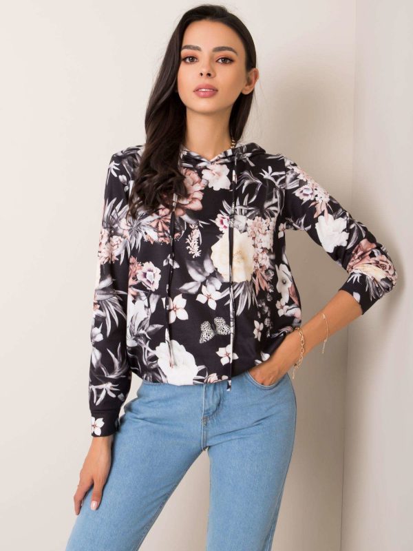 Czarno-beżowa bluza Michelle