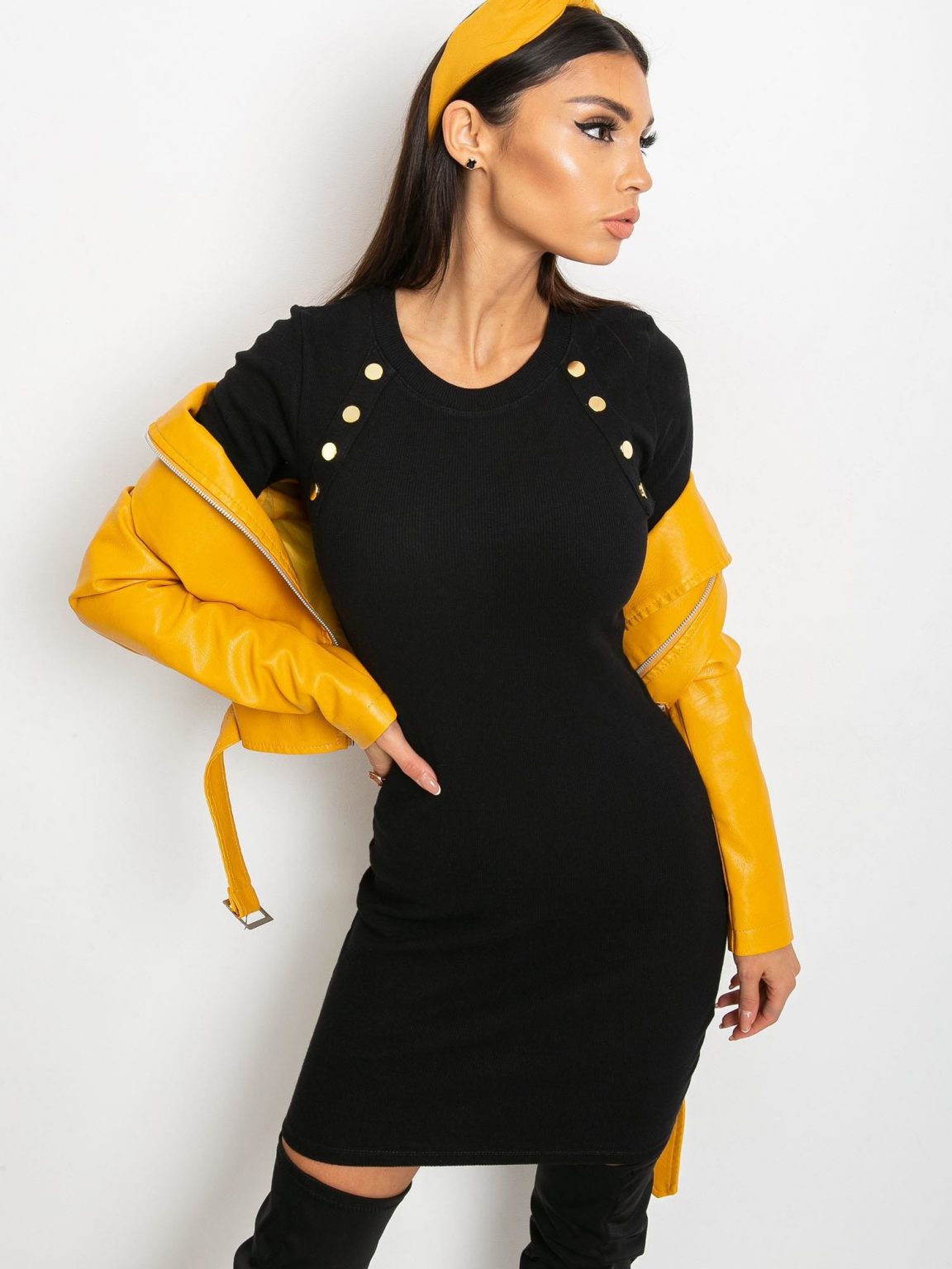 Czarna sukienka Desirable