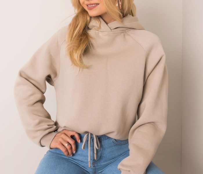 Hurtownia Beżowa bluza Nicole