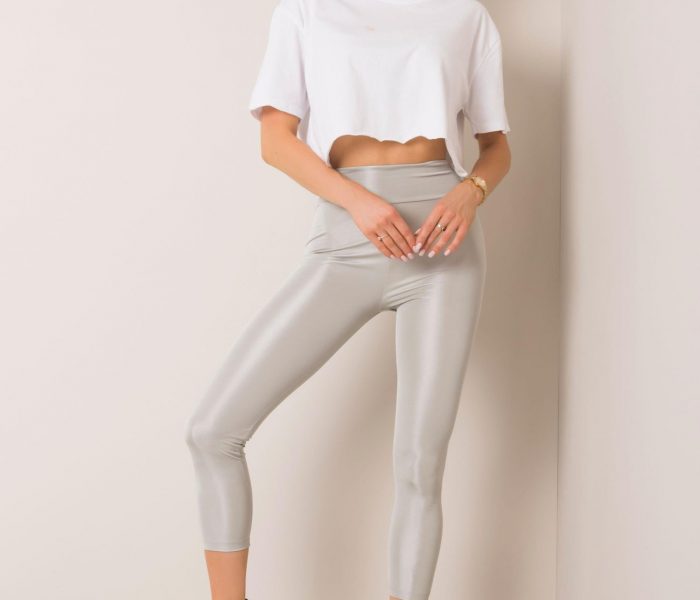 Hurtownia Jasnomiętowe legginsy Funky RUE PARIS