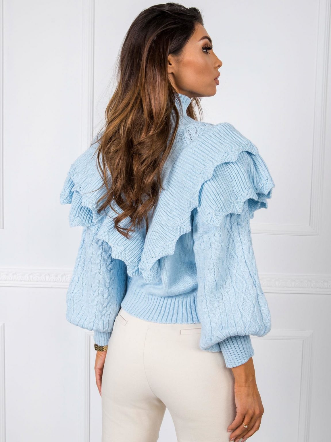 Jasnoniebieski sweter Rosie