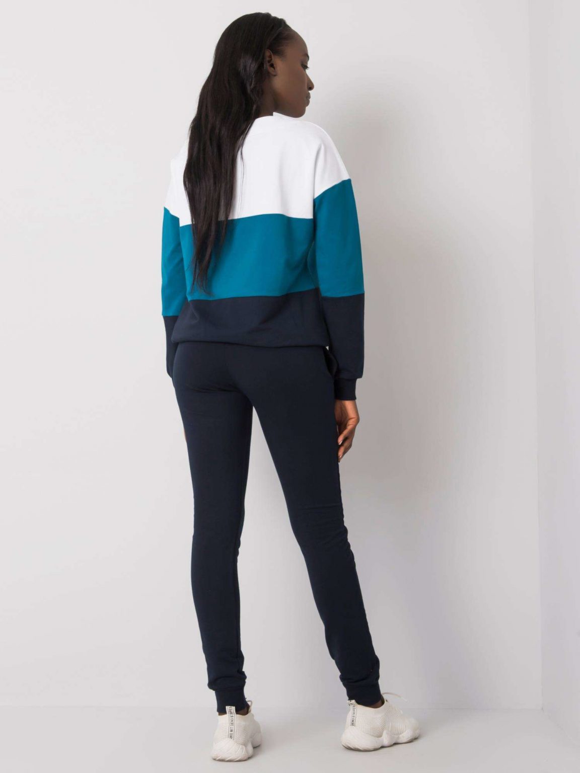 Morsko-granatowy komplet Sandra RUE PARIS