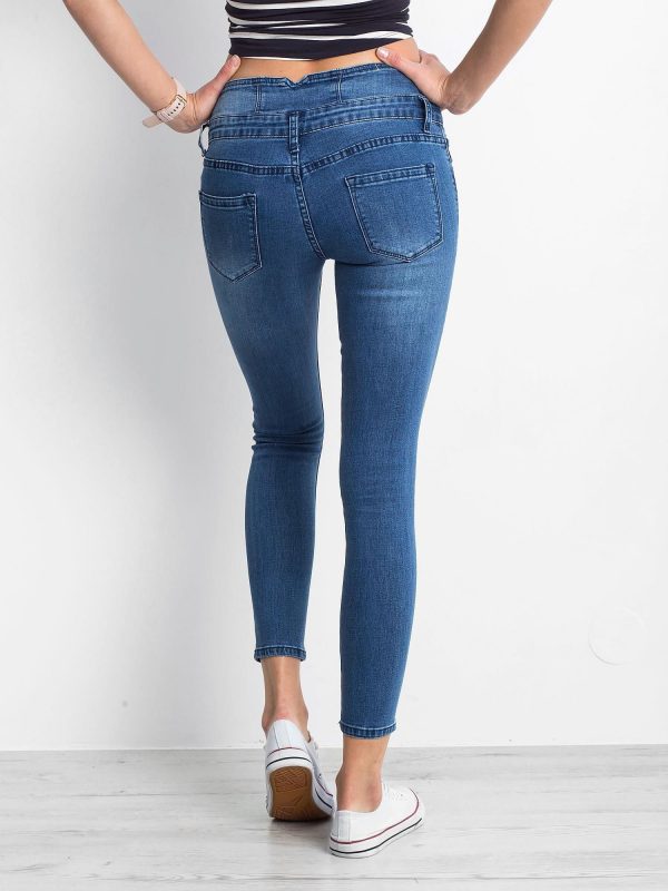 Niebieskie jeansy Removable