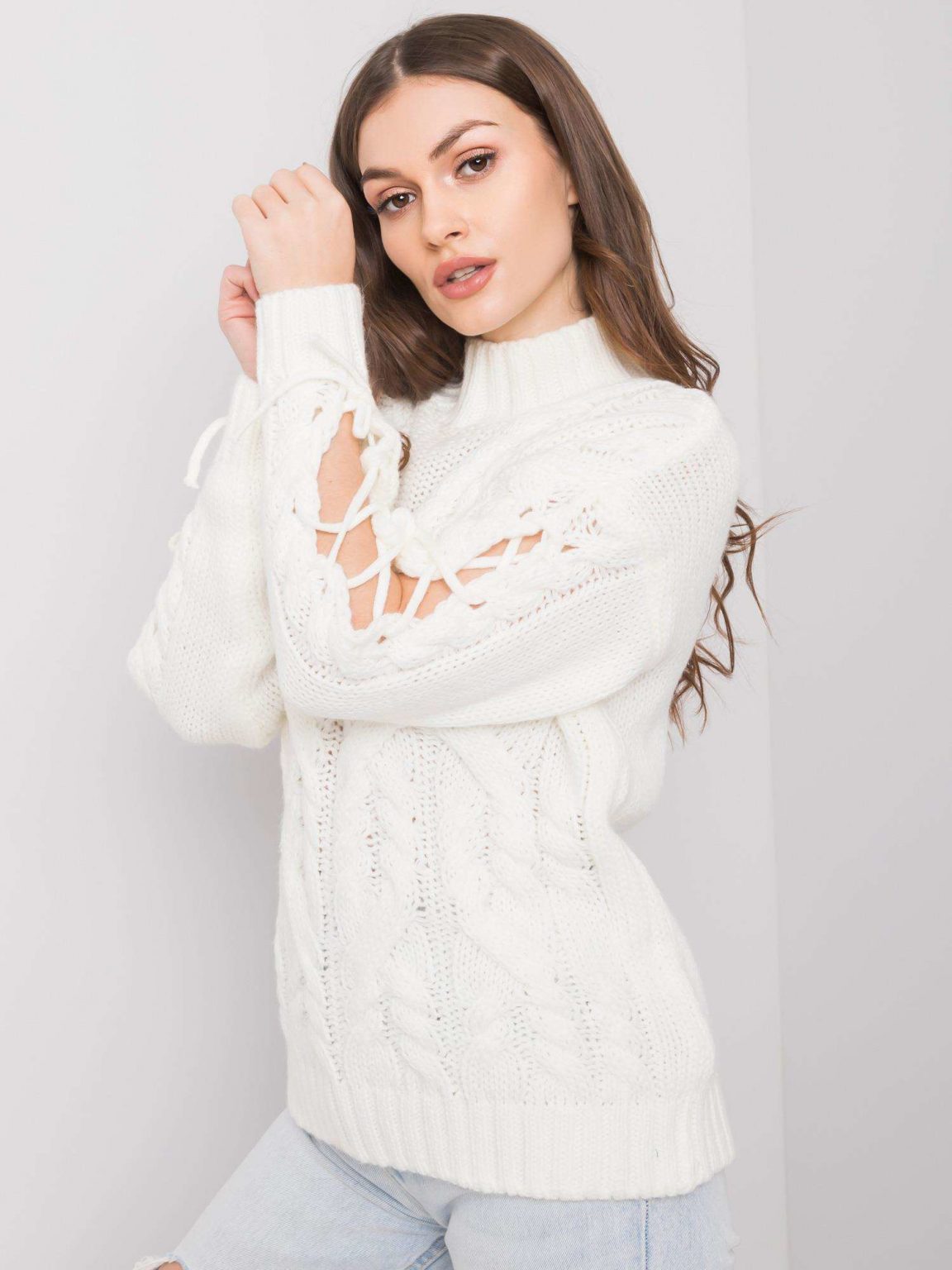 Ecru sweter Betsy