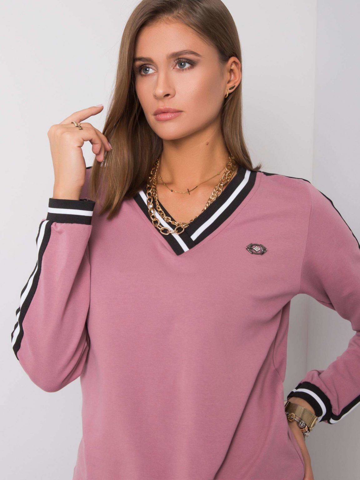 Wrzosowa bluzka Whisper