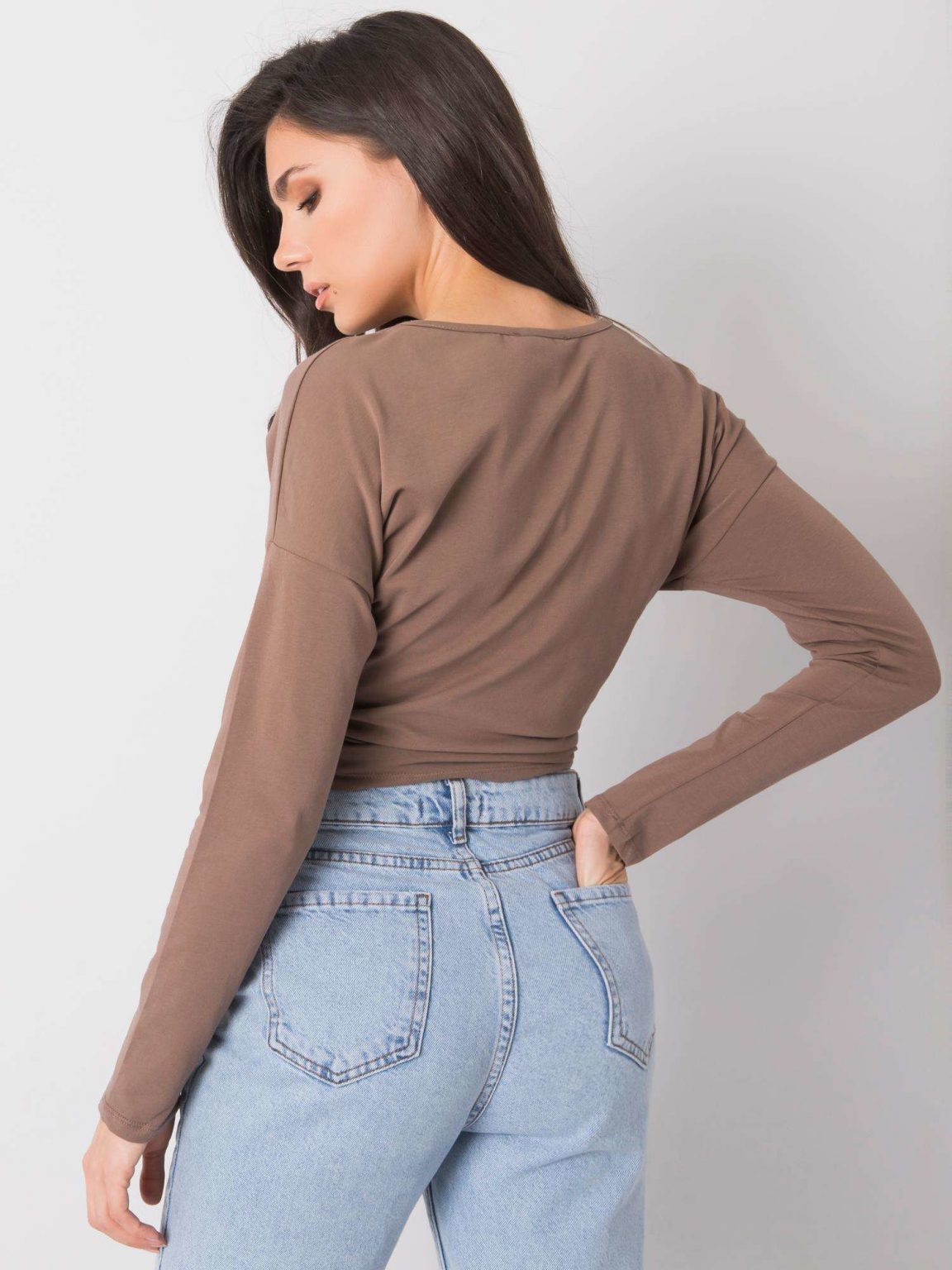 Brązowa bluzka Heaven