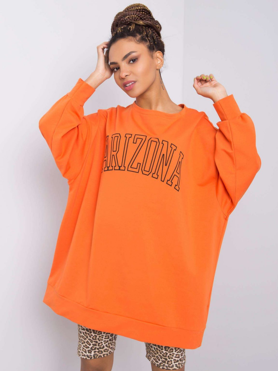 Pomarańczowa bluza Samiya