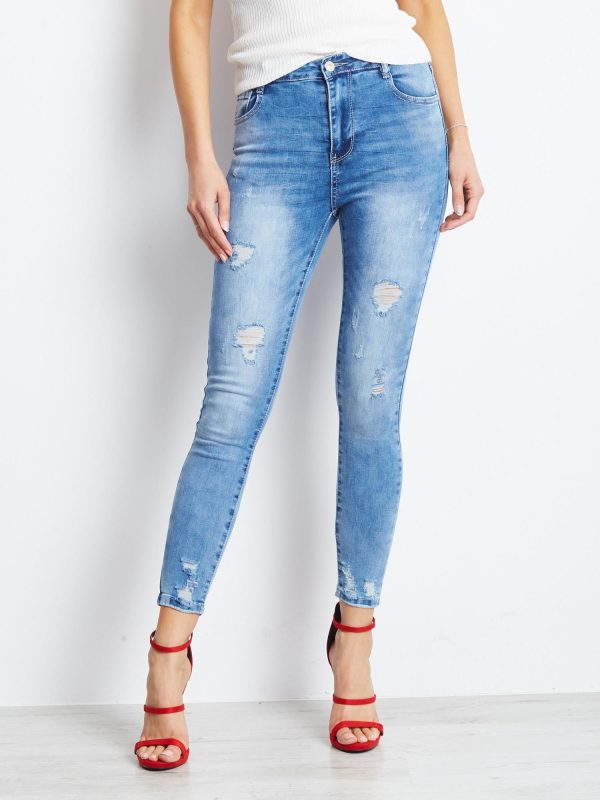 Jasnoniebieskie jeansy Item