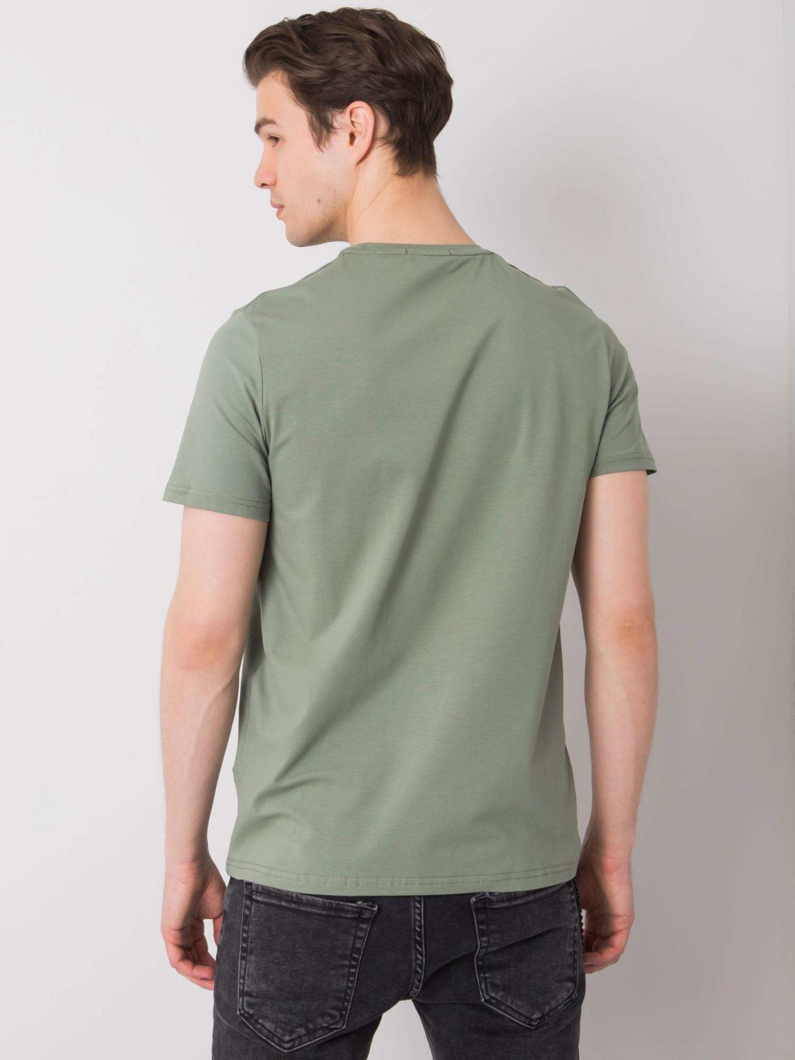 Khaki t-shirt męski Blaine LIWALI