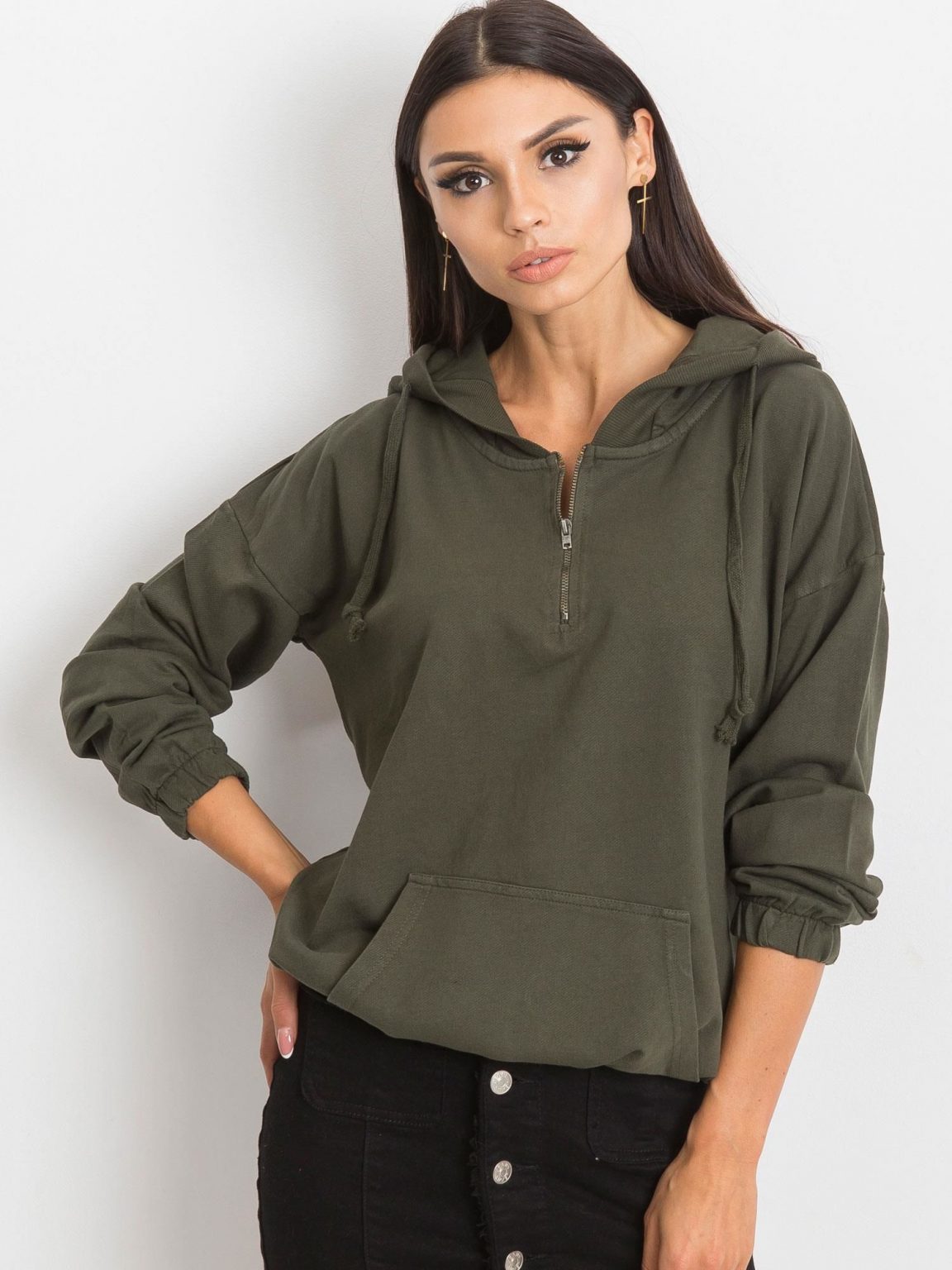 Khaki bluza Kimmie