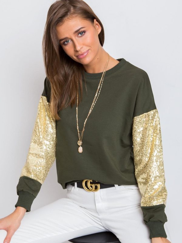 Khaki bluza Mirror