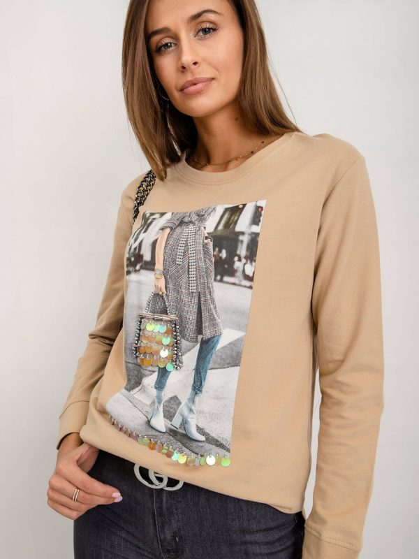 Beżowa bluza Mimi