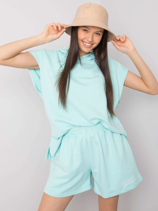 Miętowy komplet Clarette RUE PARIS