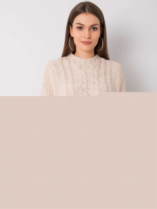 Beżowy sweter Mimi RUE PARIS