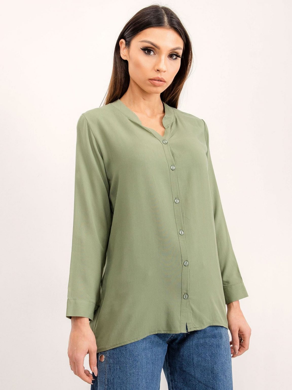 RUE PARIS Khaki bluzka Fame