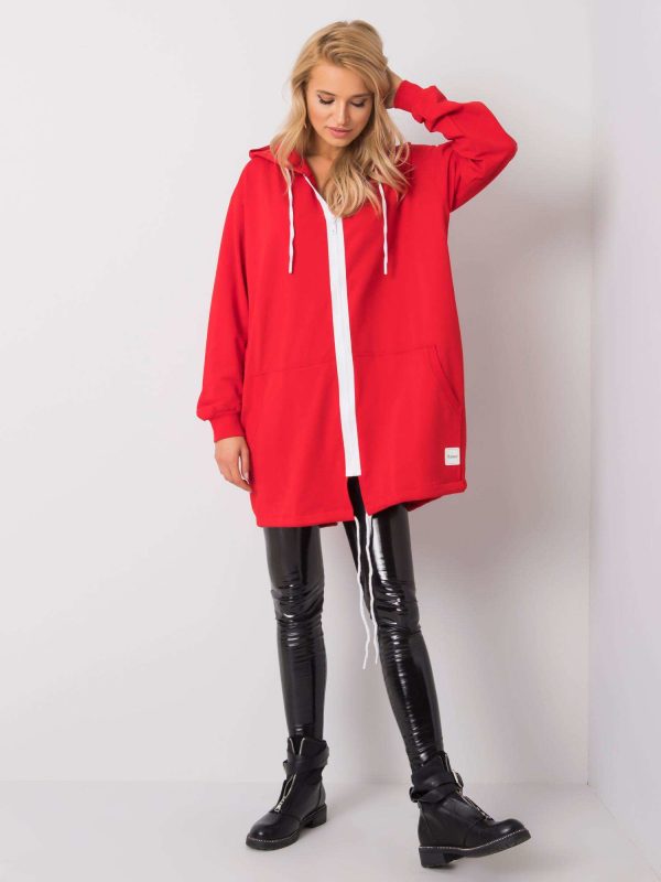 Czerwona bluza Ellis