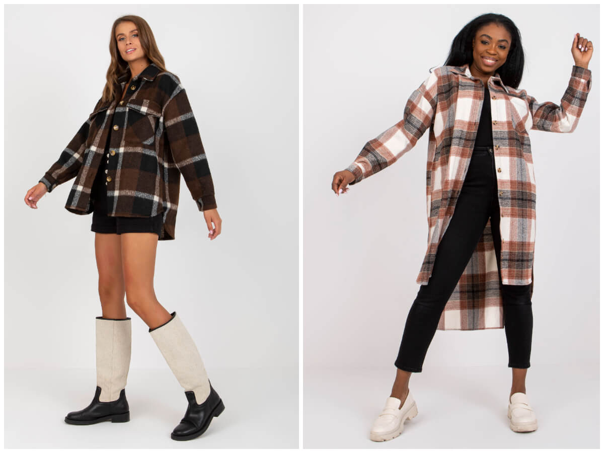 where you can buy the most fashionable women's plaid shirts wholesale online and what specifically styles you should look for