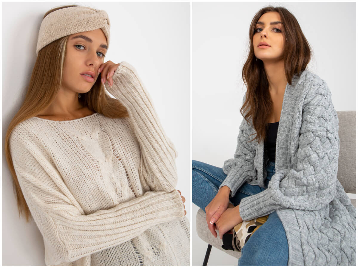 Nowa kolekcja damskich swetrów na jesień z hurtowni