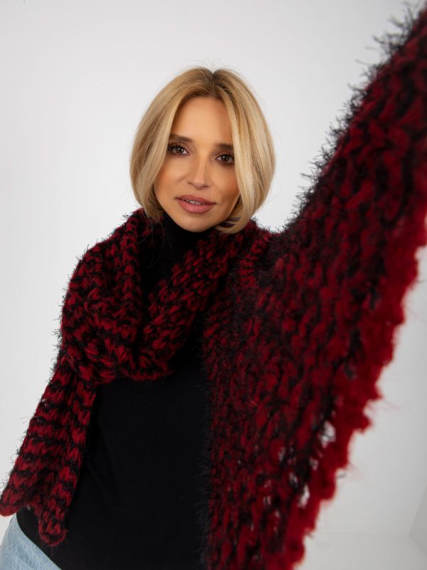 Hurtownia Szalik AT-SZ-3710.88 RED/BLACK