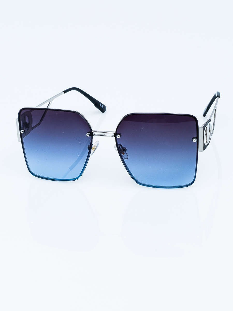 Hurtownia Damskie okulary przeciwsłoneczne KIM ' OVERSIZE GLAMOUR