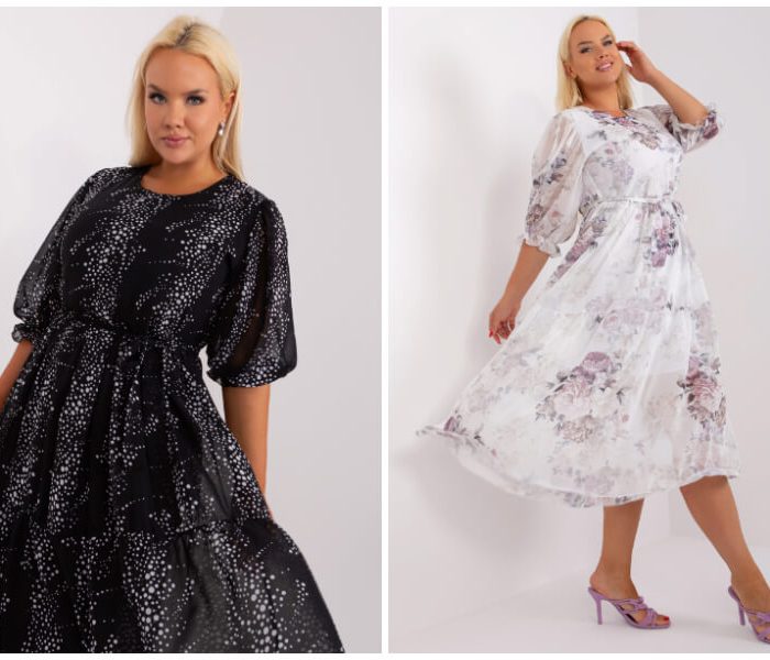 Hurtownia odzieży plus size – nowe modele sukienek na jesień