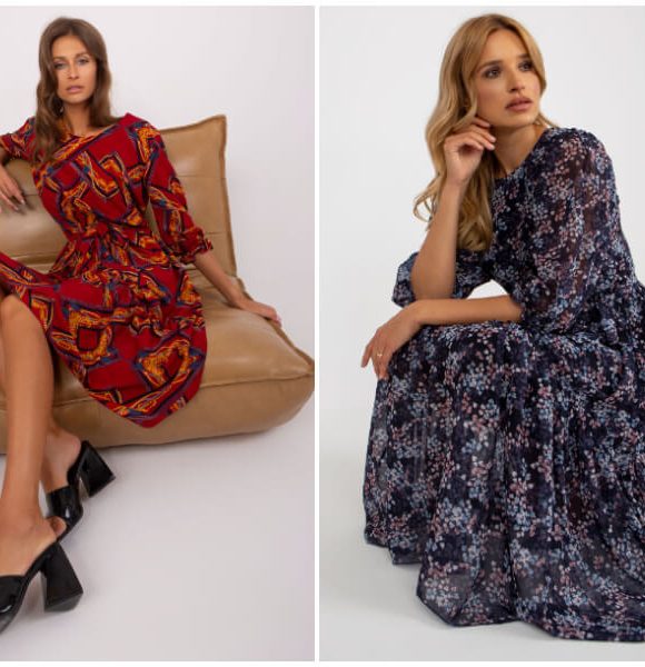 Sukienki damskie – modne wzory na jesień