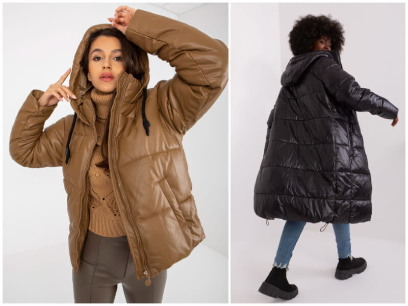 Hurt kurtki zimowe z kapturem – zaskocz klientki stylowymi modelami