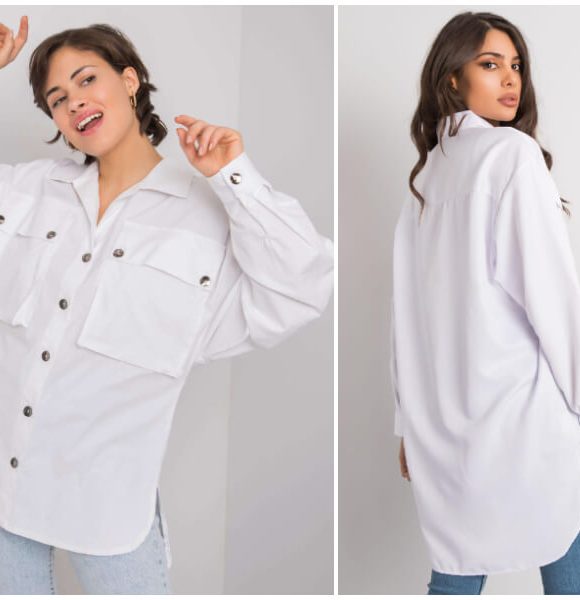 Hurtownia odzieży biała koszula damska – klasyk do pracy i od święta