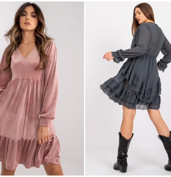 Hurt sukienki z falbankami – poszerz wybór sukienek w swoim sklepie