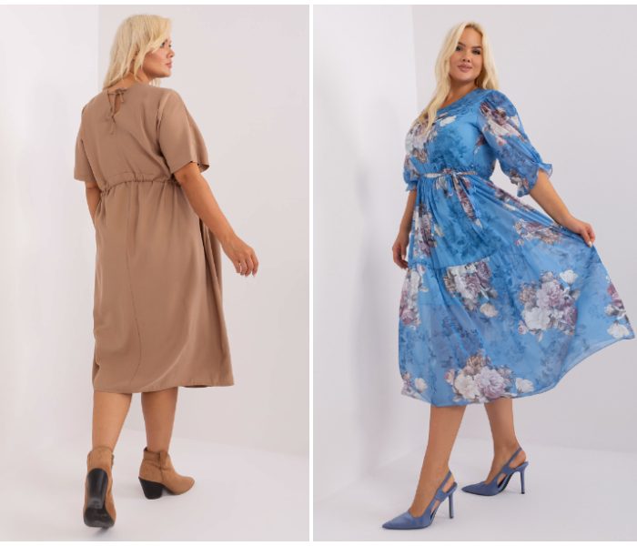 Sukienka plus size hurt odzieży – jakie modele kupić na zimę?