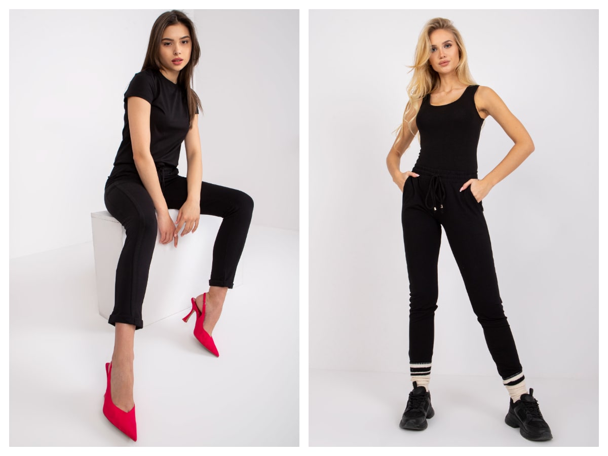 Czarne dresy basic – poznaj topowe modele