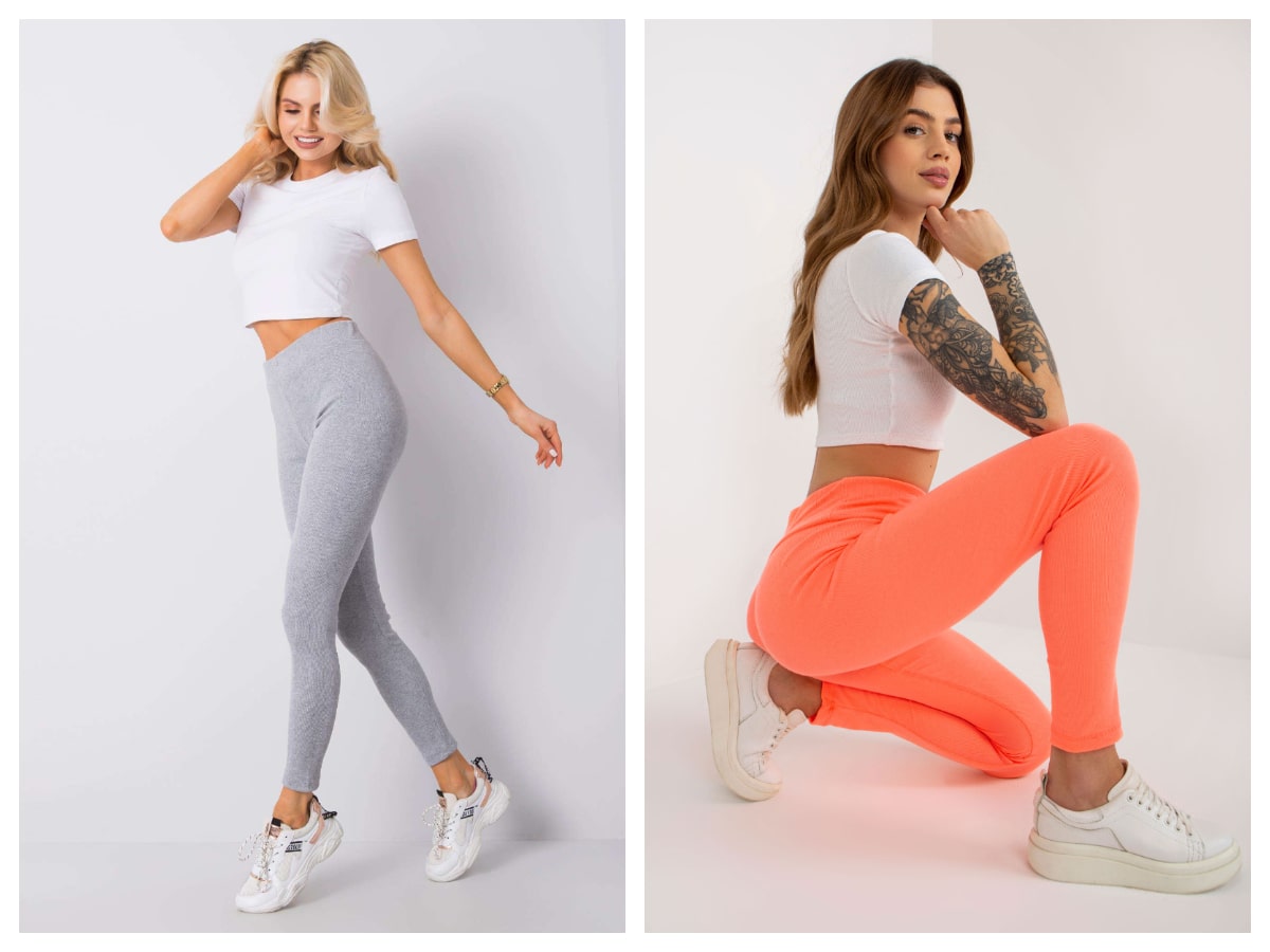 Legginsy damskie basic – jak je ciekawie stylizować?