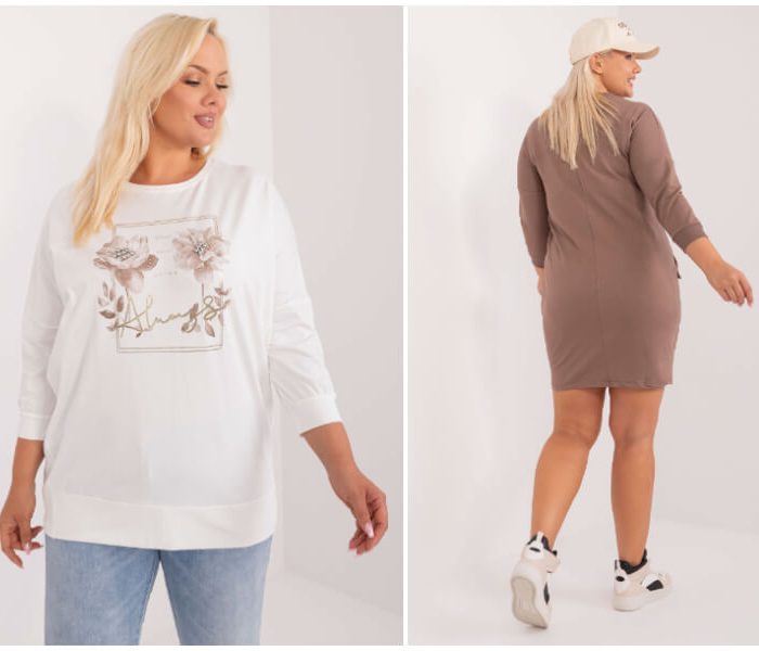 Modne duze rozmiary odzieży damskiej – trendy PLUS SIZE do Twojego butiku!